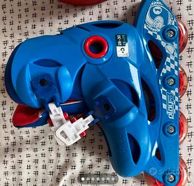 Roller e caschi bimbo