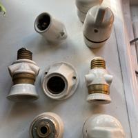 Interruttori porta lampade porta fusibili  ceramic