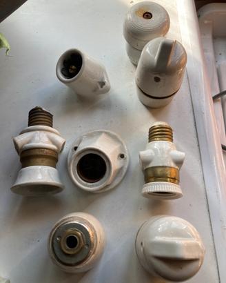 Interruttori porta lampade porta fusibili  ceramic