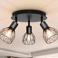 Faretto da soffitto a LED E14 orientabile a 350°,