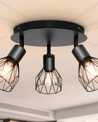 Faretto da soffitto a LED E14 orientabile a 350°,