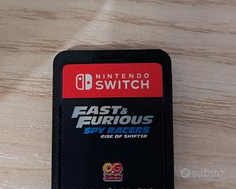Fast and furios spy racer nintendo switch
