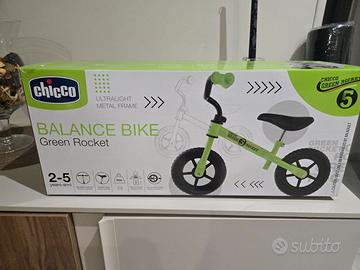 Chicco Green Rocket Bicicletta Senza Pedali 2-5 an