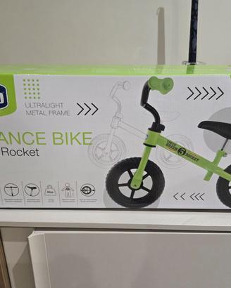 Chicco Green Rocket Bicicletta Senza Pedali 2-5 an