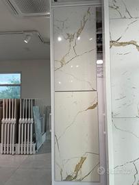 Gres porcellanato effetto marmo lucido elegante