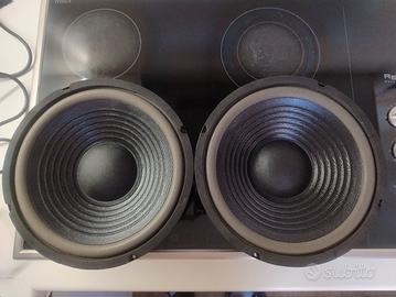 coppia di woofer MHB 10 pollici 250mm , 8 Ohm