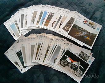 De Agostini - Schede Moto plastificate – lotto 111