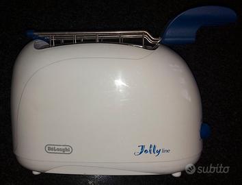 TOSTAPANE DOPPIO DE LONGHI CON VASSOIO BRICIOLE