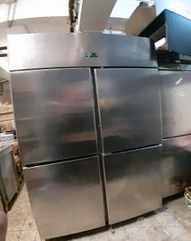 frigorifero 4 ante professionale  inox 