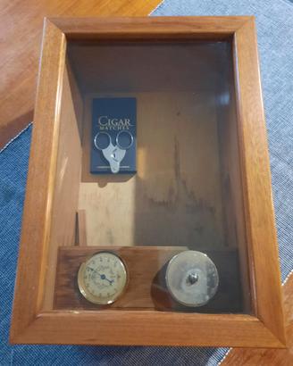 HUMIDOR PORTASIGARI UMIDIFICATORE