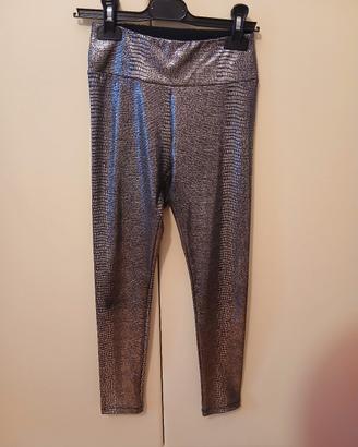 Leggins argentati