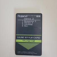 Music Style Card per Roland E70 