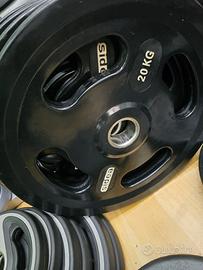 Dumbbell bilanciere pesi panca rack palestra spinn