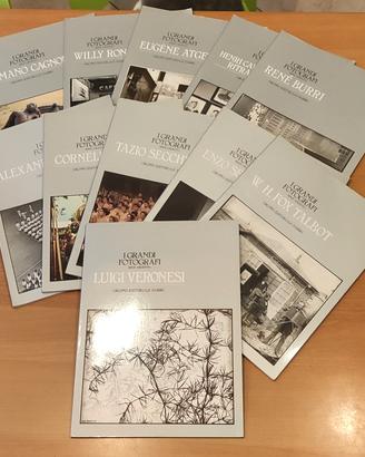 Lotto 11 Volumi  “I Grandi Fotografi Serie Argento