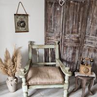 poltrona patina antica 