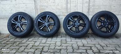 4 CERCHI IN LEGA MAK 16" E  GOMME TERMICHE