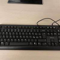 Tastiera pc cablata nera Trust