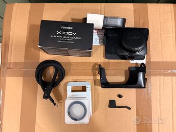 Fujifilm LC-X100V borsa\cover + nisi uv fuji x100v