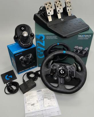 Volante Logitech G923 PS5/PS4/PC + Cambio