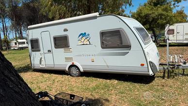 ROULOTTE CARAVAN KNAUSS 550QK+ACCESSORI