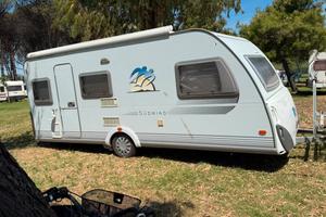 ROULOTTE CARAVAN KNAUSS 550QK+ACCESSORI