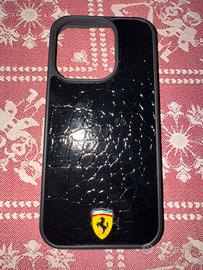Cover iPhone 15 Pro Ferrari Effetto Coccodrillo