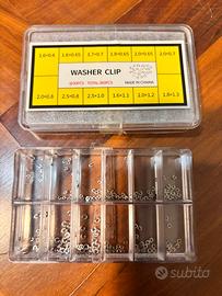 Set 360 clip riparazioni varie minuteria e orologi
