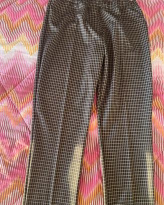 Pantalone a quadretti, donna, taglia 50