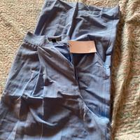Pantalone zara nuovo tailleur gamba larga