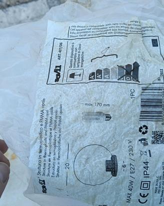 sfere per paletti da giardino 