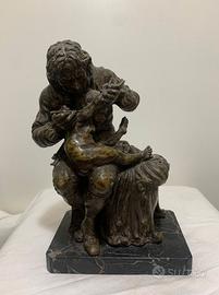 Scultura di F. De Luca, bronzo 