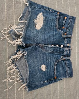 Shorts in denim Levi’s 501 Premium
