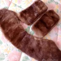 Collo e Polsi in vero Visone