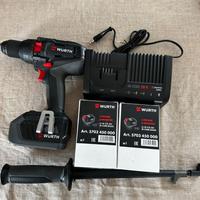 Trapano avvitatore con percussione Wurth