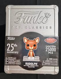 Funko Rudolph 25th anniversario limited nuovo