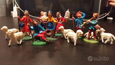 Statuine personaggi presepe