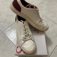 Scarpe Guess uomo bianche e rosse