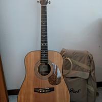 chitarra acustica earth 60 Ns + custodia originale