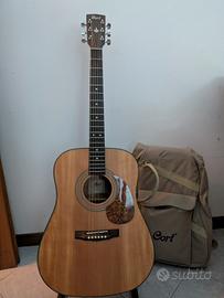 chitarra acustica earth 60 Ns + custodia originale