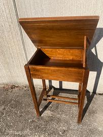 Piccolo tavolino apribile anta Legno scrivania