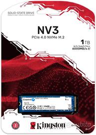 Kingston NV3 NVMe PCIe 4.0 SSD Interno 1TB M.2 228