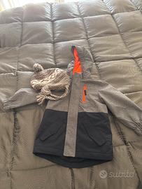 Giubotto e cappello da sci