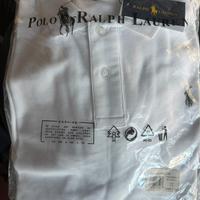 Polo manica corta bianca