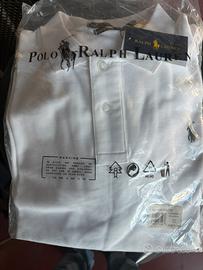 Polo manica corta bianca