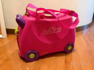 Trunki valigia cavalcabile per bambini