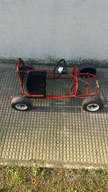 Go kart a pedali