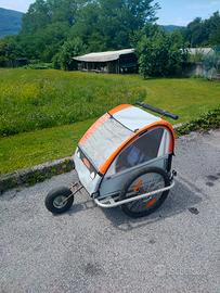 rimorchio per bici