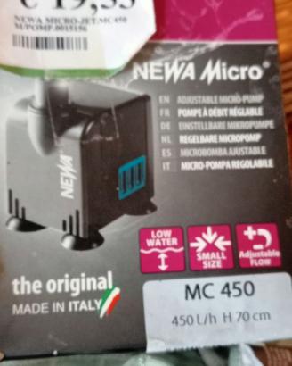 2 Micro pompe per acquario e fontanelle