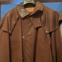 Giacca 4/4 Marlboro Classic vero cuoio da cavallo.