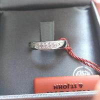 Alfieri & St John: Anello VERETTA 5 pietre ct 0,08